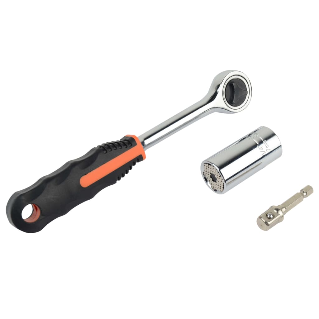 Set antrenor cu clichet si capat de tubulara 1 4 Mannesmann 00190, O7-19 mm, 3 piese