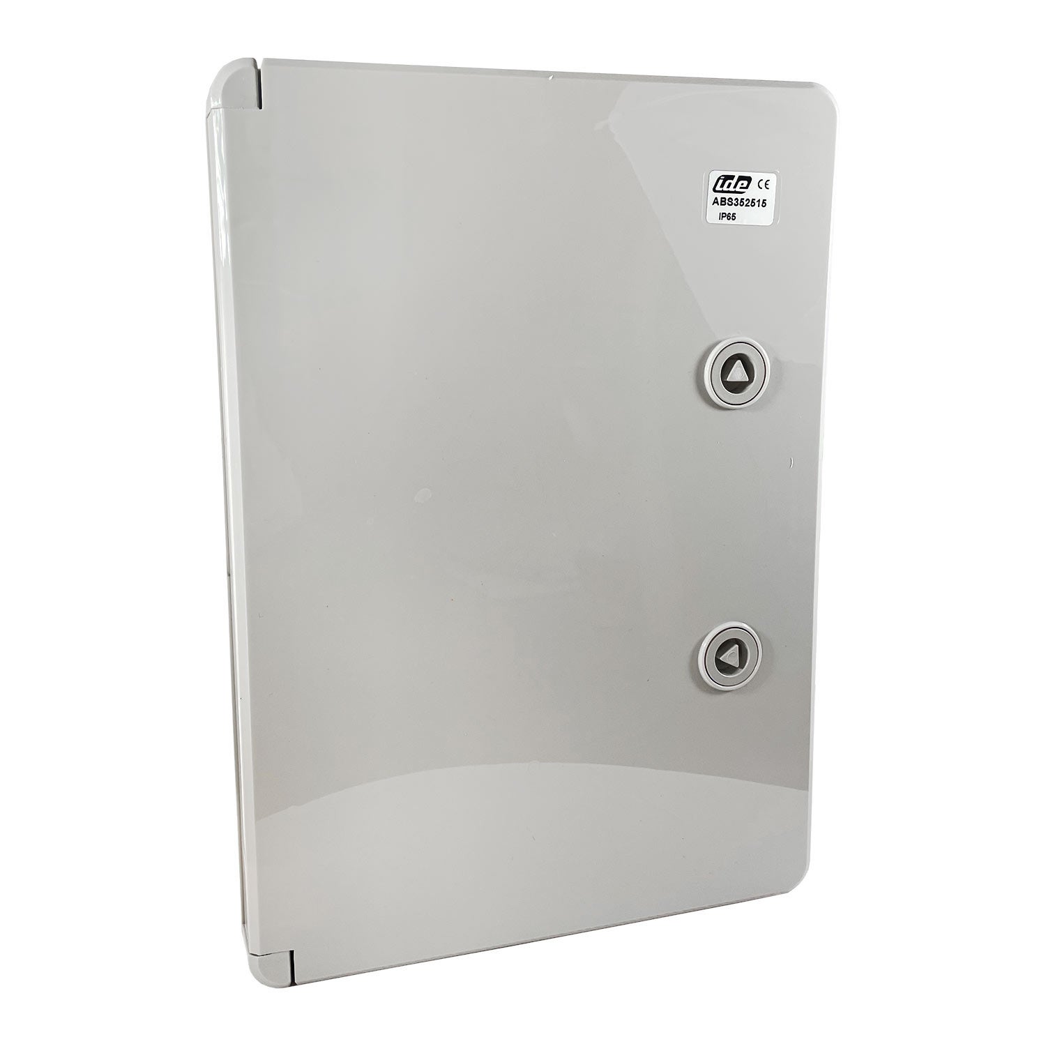 Abs352515 Ide Coffret Abs étanche Ip65 350x250x150 Porte Opaque - Avec Plaque De Montage - 3