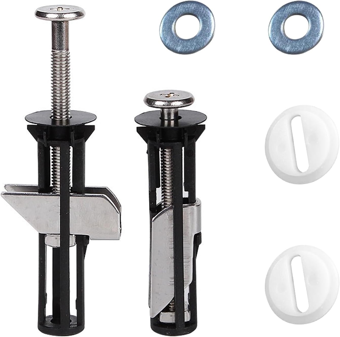 Zestaw śrub do deski sedesowej, zestaw 2 sztuk (zawiera 2 dystanse 18 mm i 2 dystanse 28 mm)