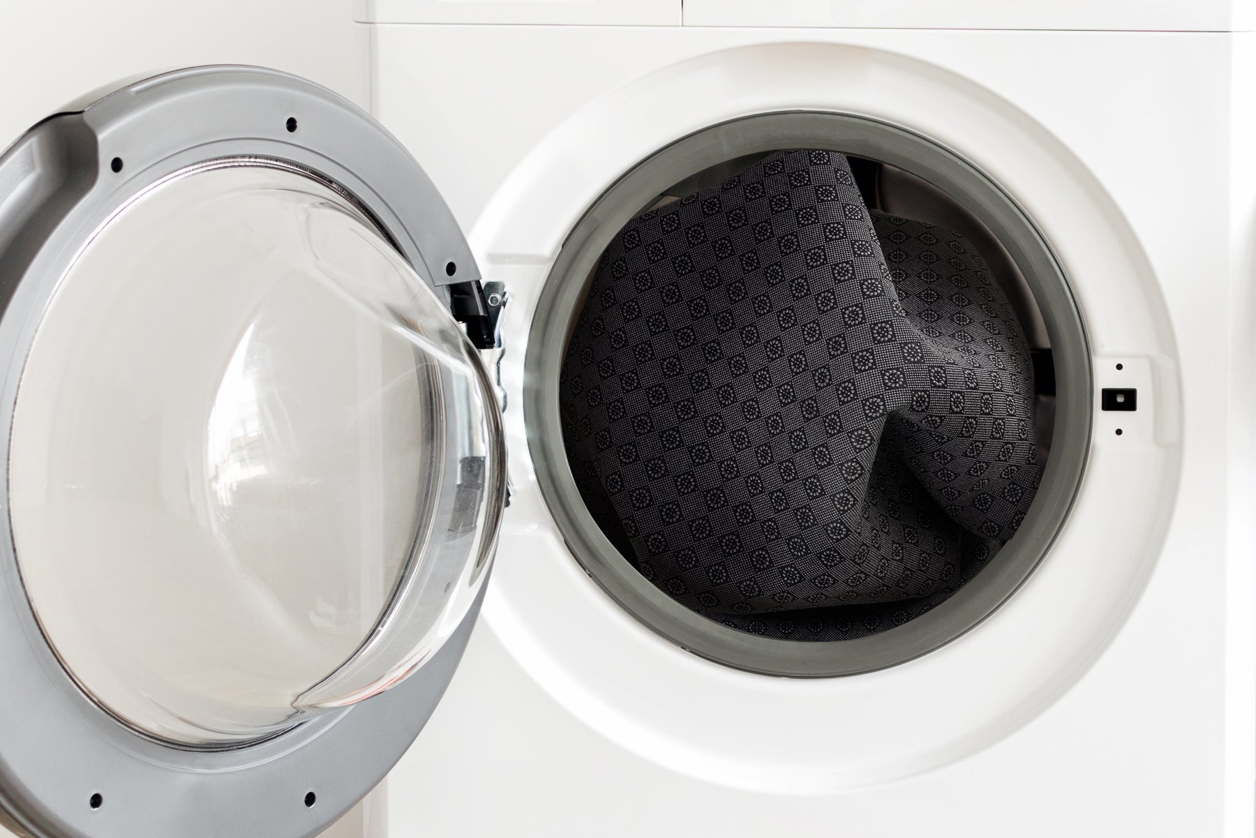 Tappeto da lavaggio moderno LINDO bianco, antiscivolo, a pelo lungo 80x150 cm - 5