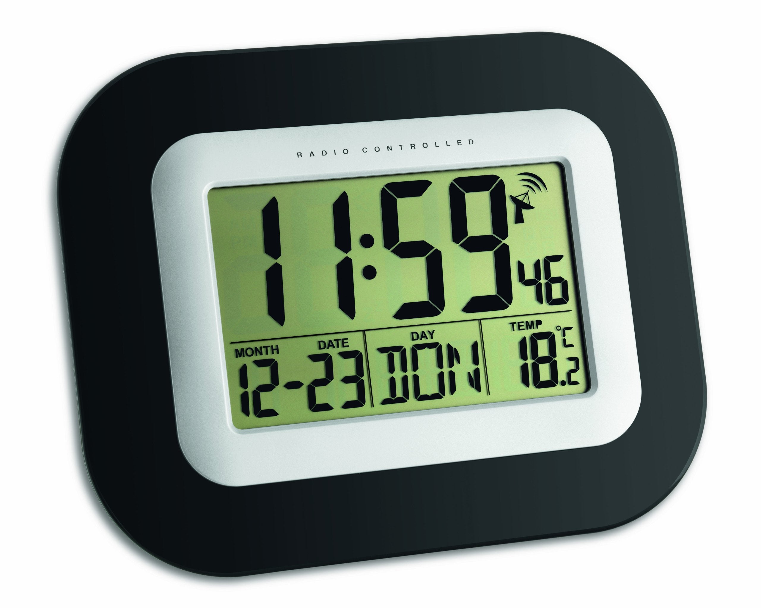 Orologio Digitale Da Tavolo – Display LED Grande, Timer, Alimentazione A Batteria, Per Camera, Ufficio, Cucina