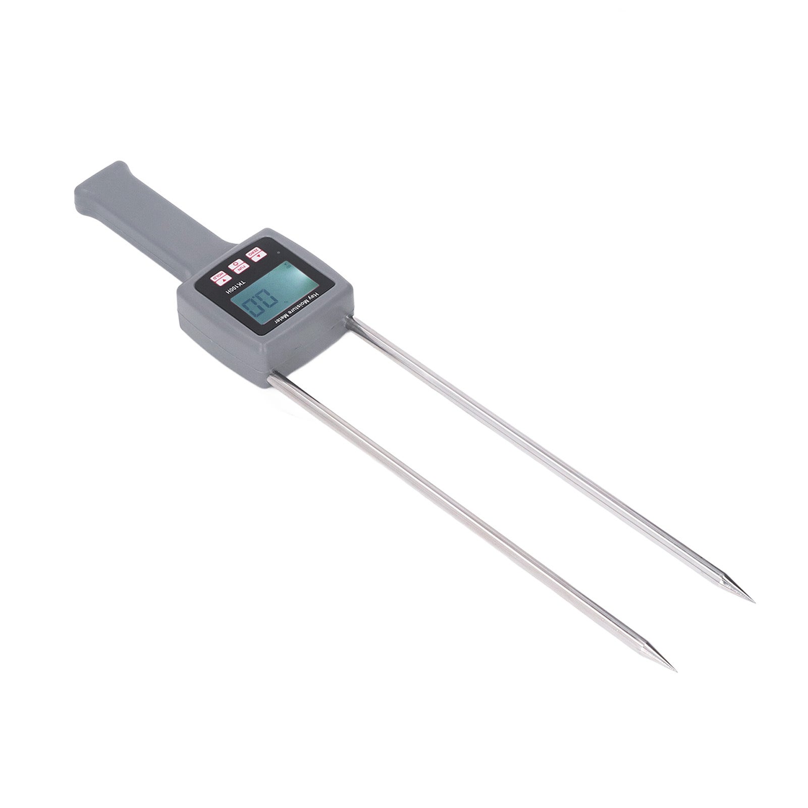 Misuratore di umidità del fieno, alloggiamento in ABS, display digitale, misuratore di umidità del fieno portatile multifunzionale - 2