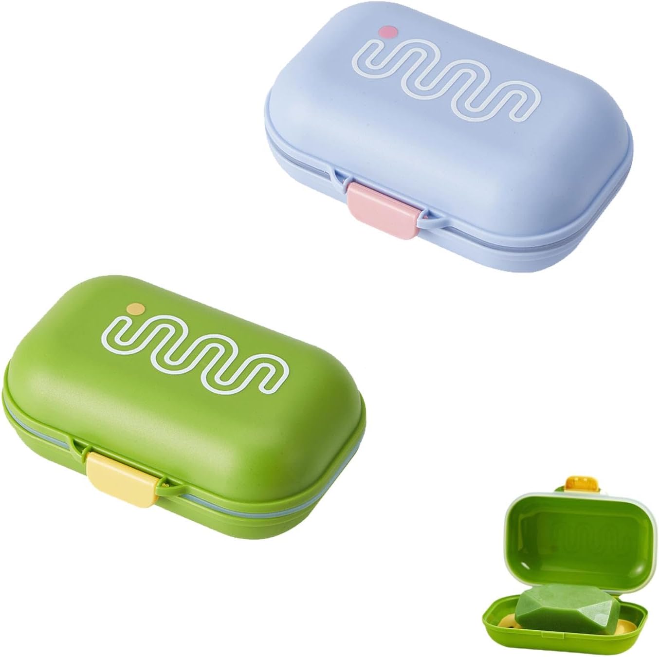 Boîte à Savon Voyage Lot 4 – Porte Savon Étanché Imperméable Avec Pochette Randonnée Gym