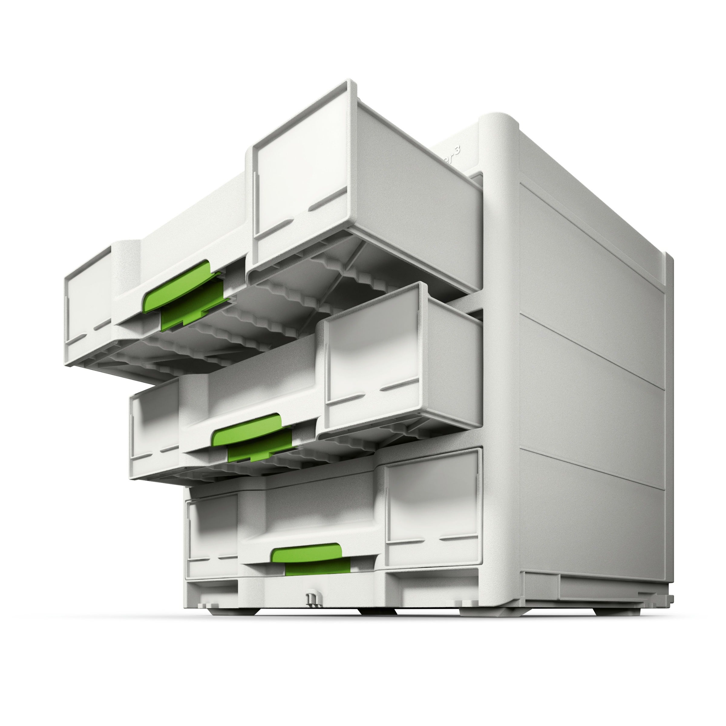 Festool - Sortainer SYS3-SORT/3 M337 avec 3 tiroirs - 577769 - 4