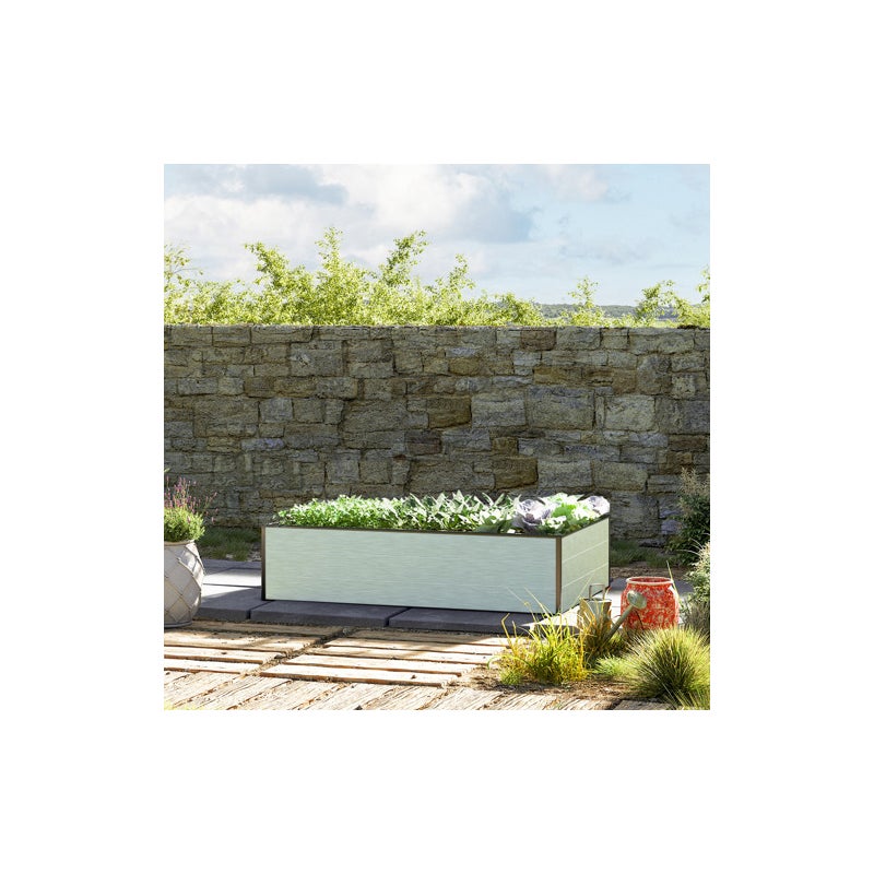 99 x 150 x 39 cm Grzadka podwyzszona, aluminium anodowane