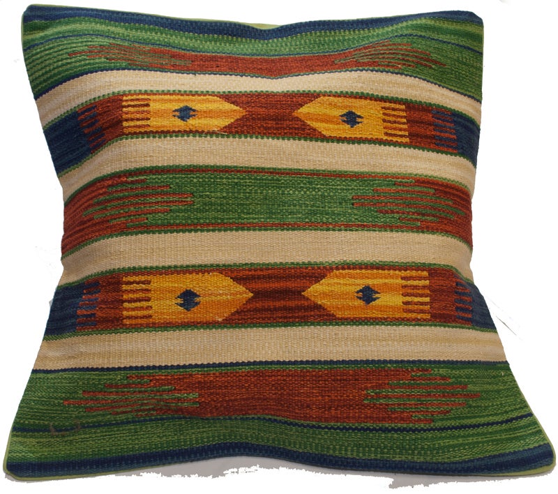 Oryginalna ręcznie robiona poduszka Kilim Square 60x60 cm