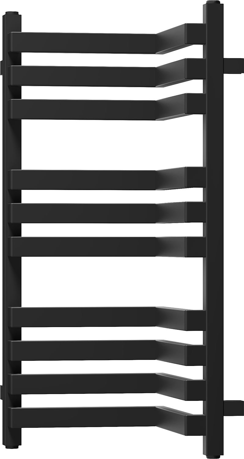 Mexen Loop grzejnik łazienkowy 750 x 375 mm, 413 W, czarny - W129-0750-350-00-70