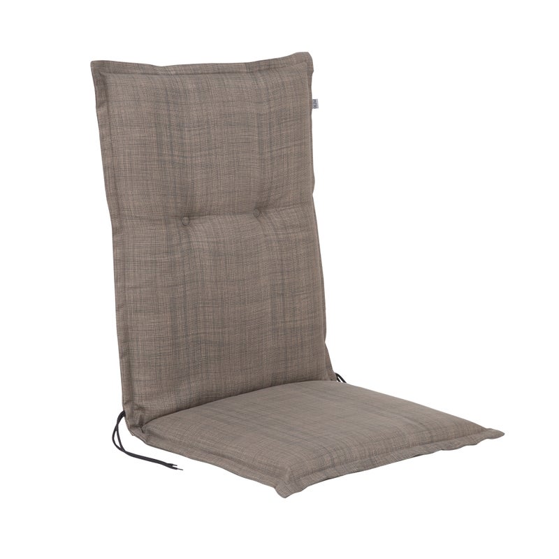 Poduszka na krzesło ogrodowe 100 x 46 cm Malezja Niedrig beżowy PATIO