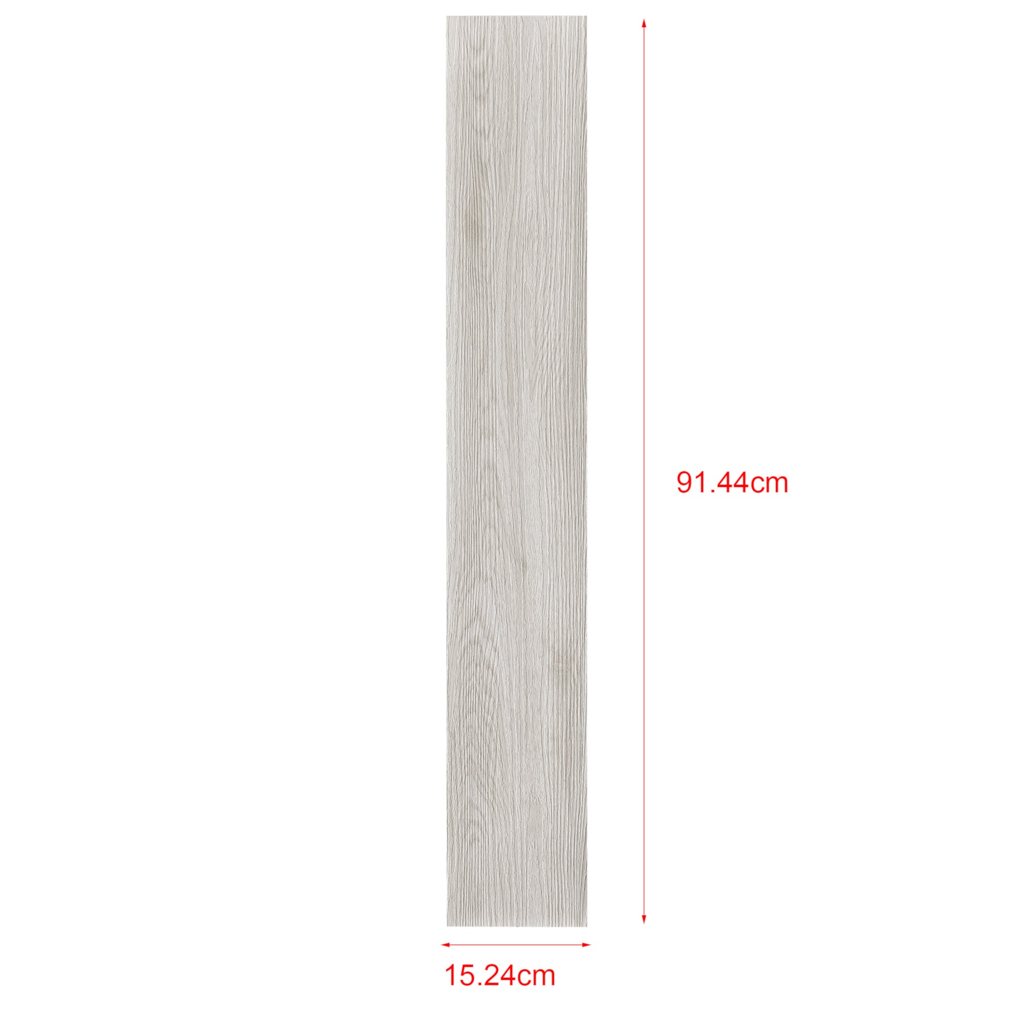 Revêtement de Sol Adhésif Valona PVC Vinyle 28 Pièces 3,92 m² White Oak Chêne Blanchi [neu.holz] - 2