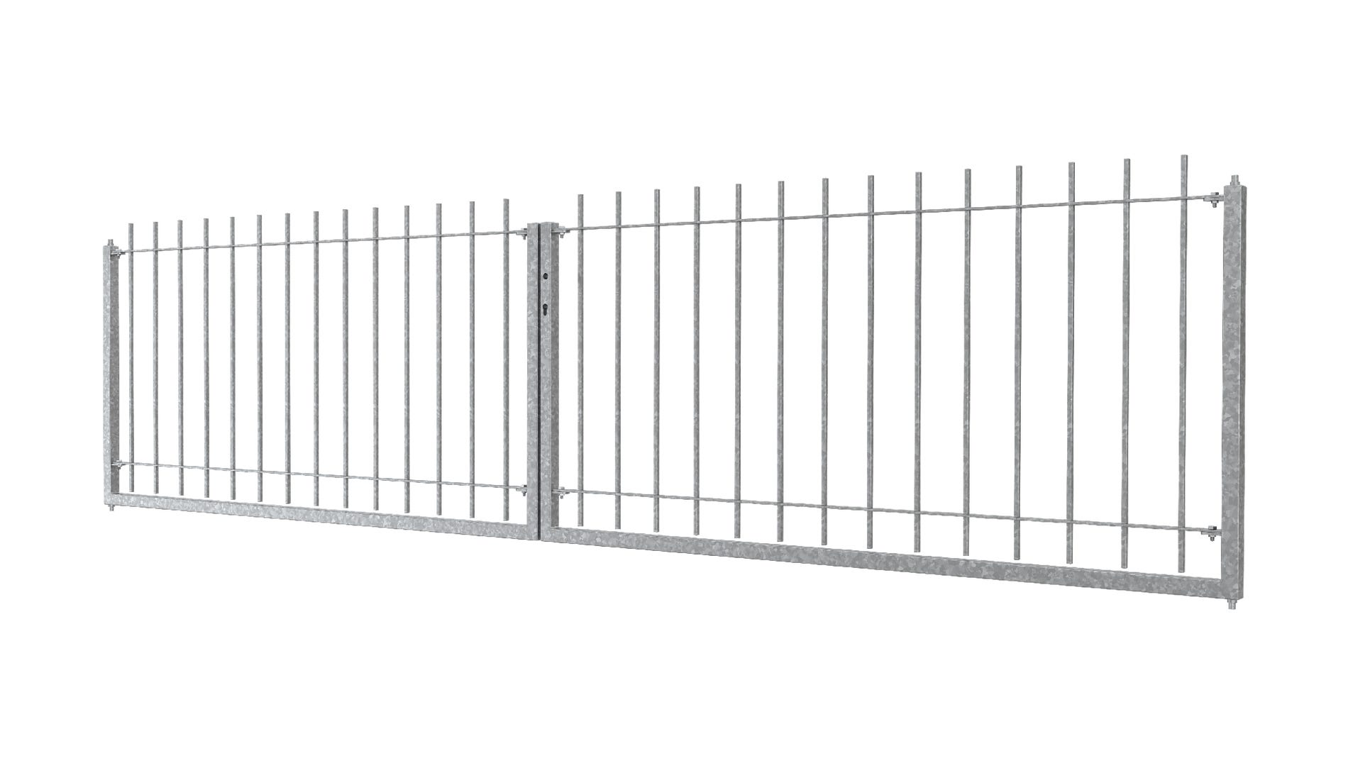 Barrière ou arceau de parking 3 bras Barrière ou arceau de parking 3 bras