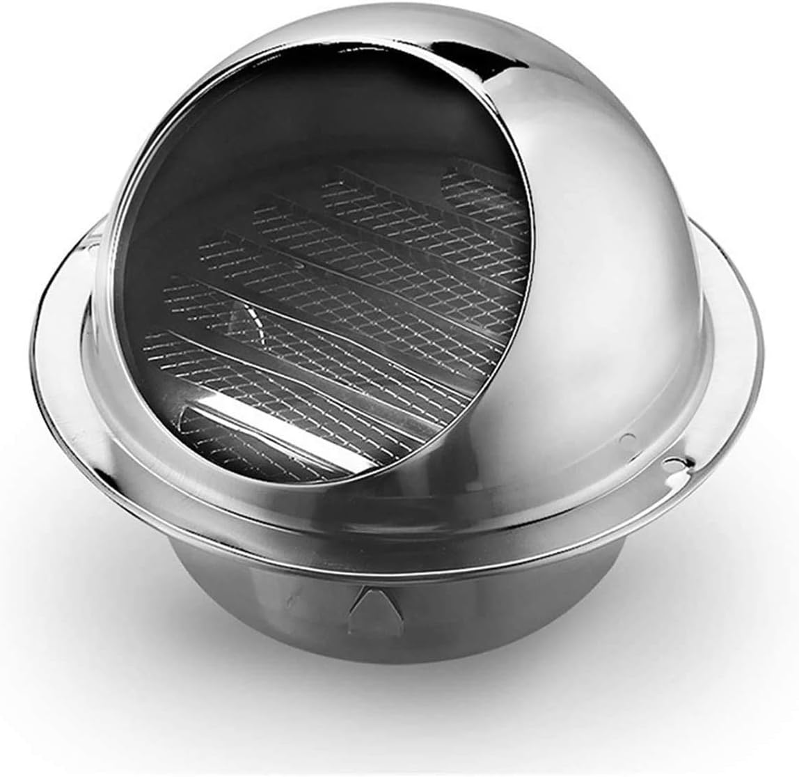 Lot De 2 Grilles D'Aération Rondes De 125 Mm - Marron - Protection Pour Lot De 2 Grilles D'Aération Rondes De 125 Mm - Marron - Protection Pour