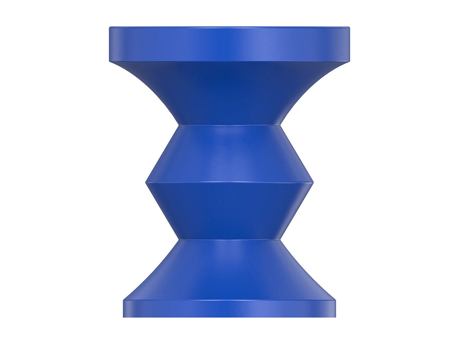 Stolik pomocniczy z metalu - Niebieski - ZOLIMI