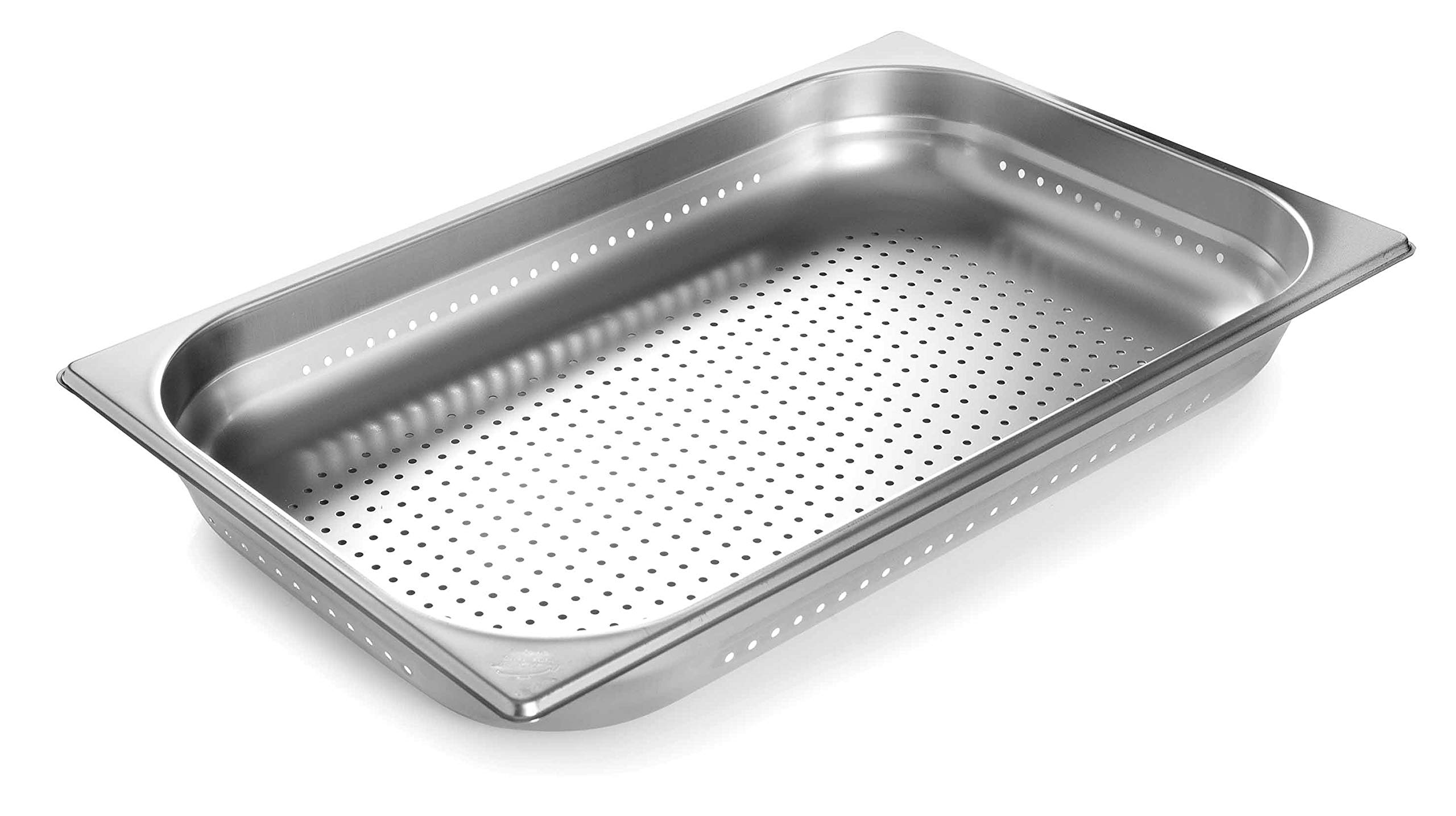 Lacor 66567z Vaschetta Traforata GN 2/3 In Acciaio Inox 530x325 Mm: Professionale Per Cucina, Forno E Congelatore - 3