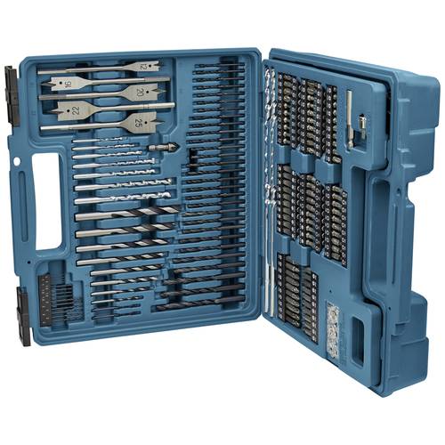 Jeu de forets et embouts à vis dans coffret (256 pcs) - MAKITA E-11689 - 2