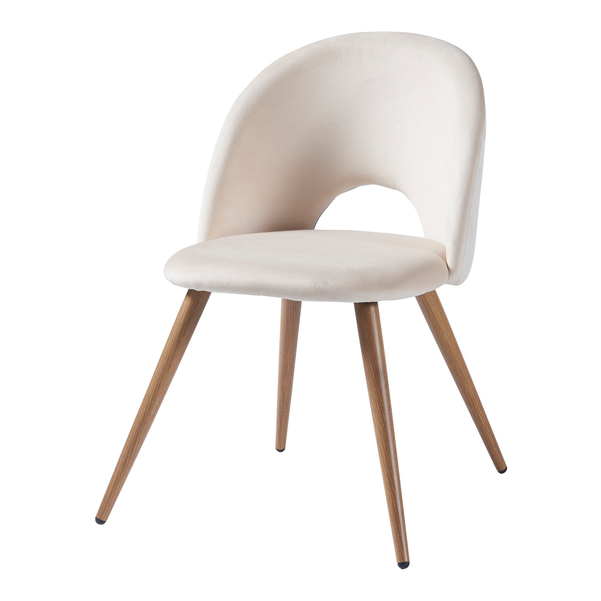 Lot de 2 chaises de salle à manger Karijoki 77 x 50 x 55 cm beige [en.casa] - 4