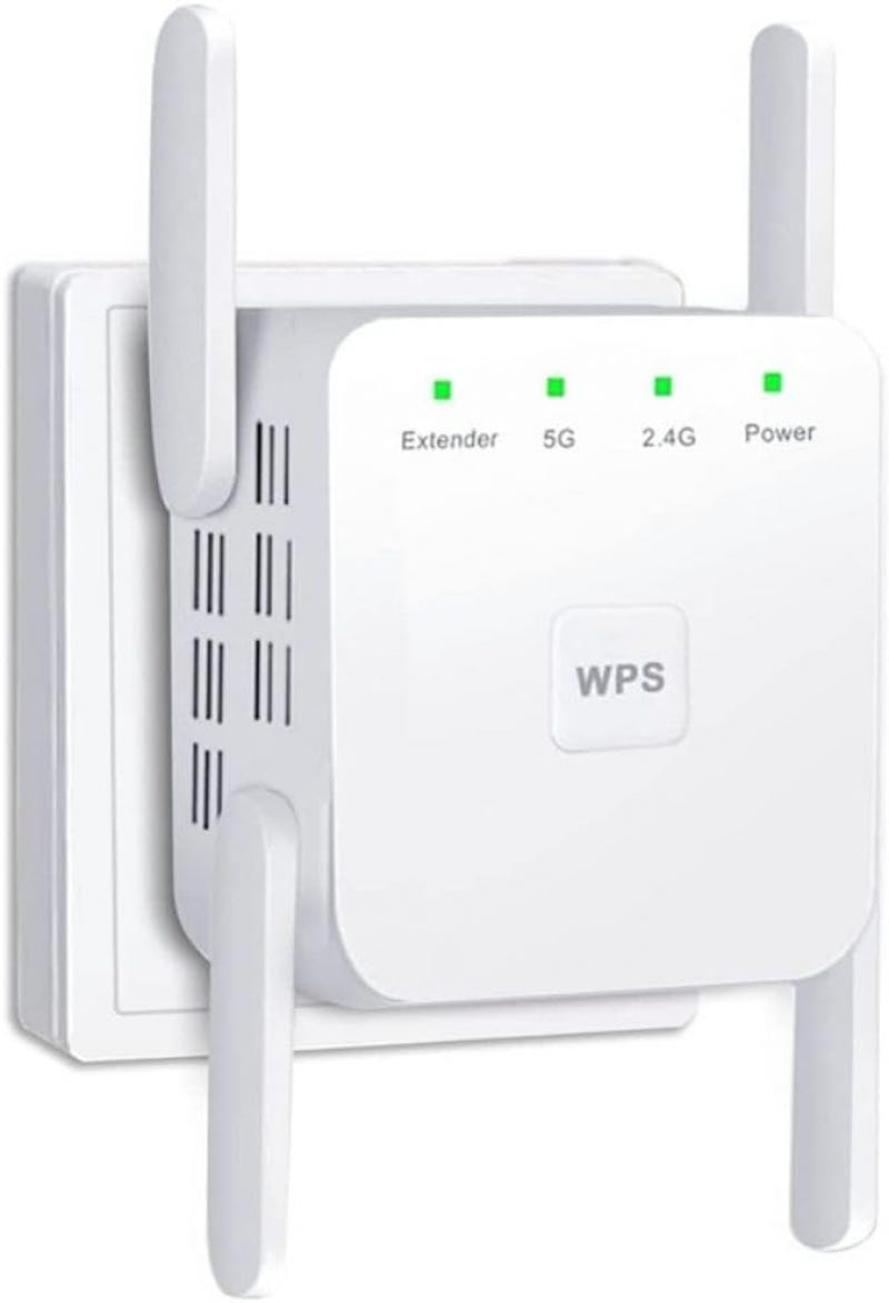 Répéteur Wifi 5g 1200 Mbps Double Bande - Amplificateur Longue Répéteur Wifi 5g 1200 Mbps Double Bande - Amplificateur Longue