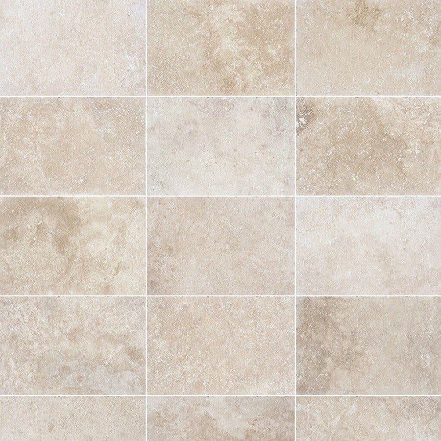 Carrelage Rectangulaire Imitation Travertin 60x90 Extérieur R11 - Travertino Rustic - 2