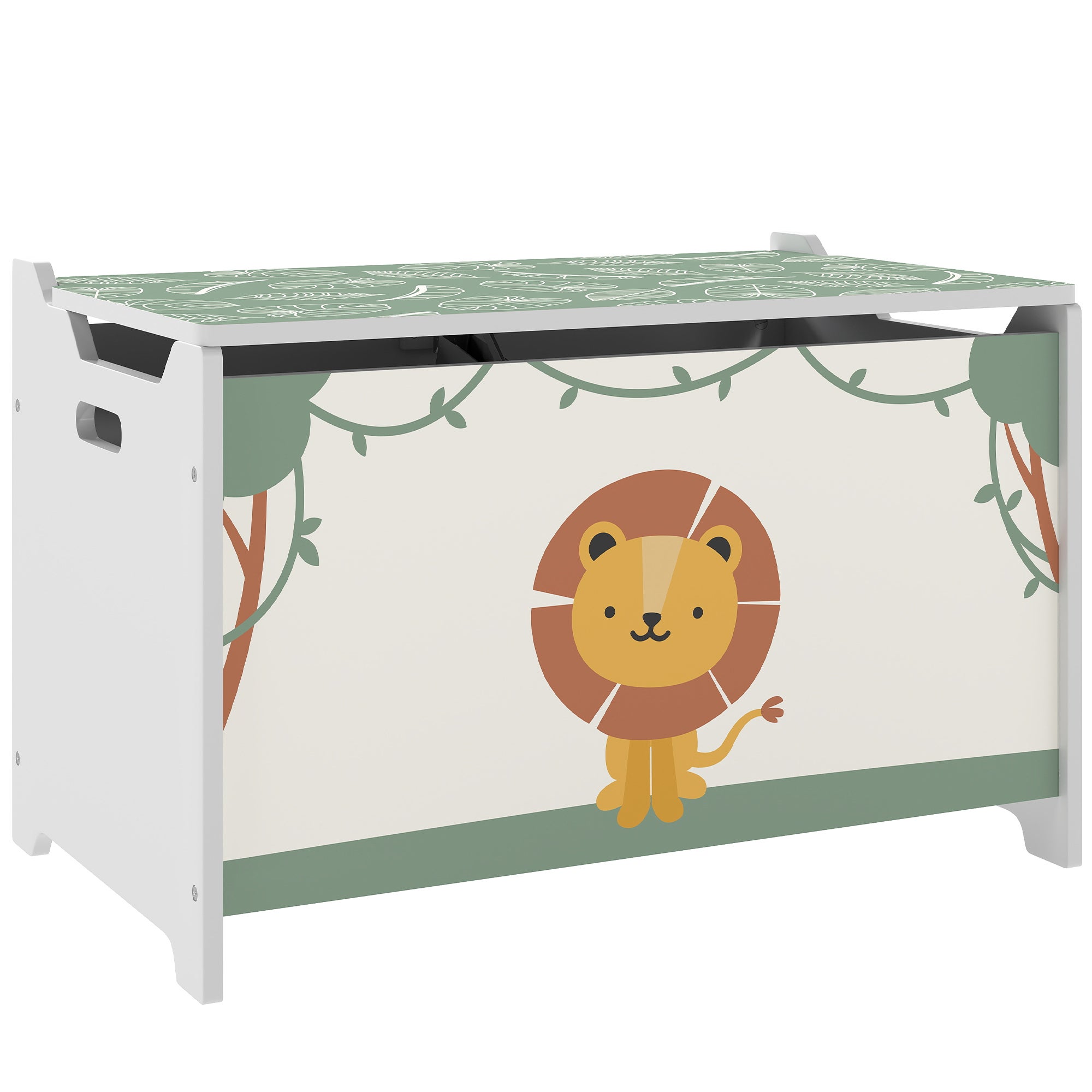 Aiyaplay Caja Almacenaje Infantil Mdf 60X37x39 Cm 311-101V80gn Verde , Leroy Merlin
