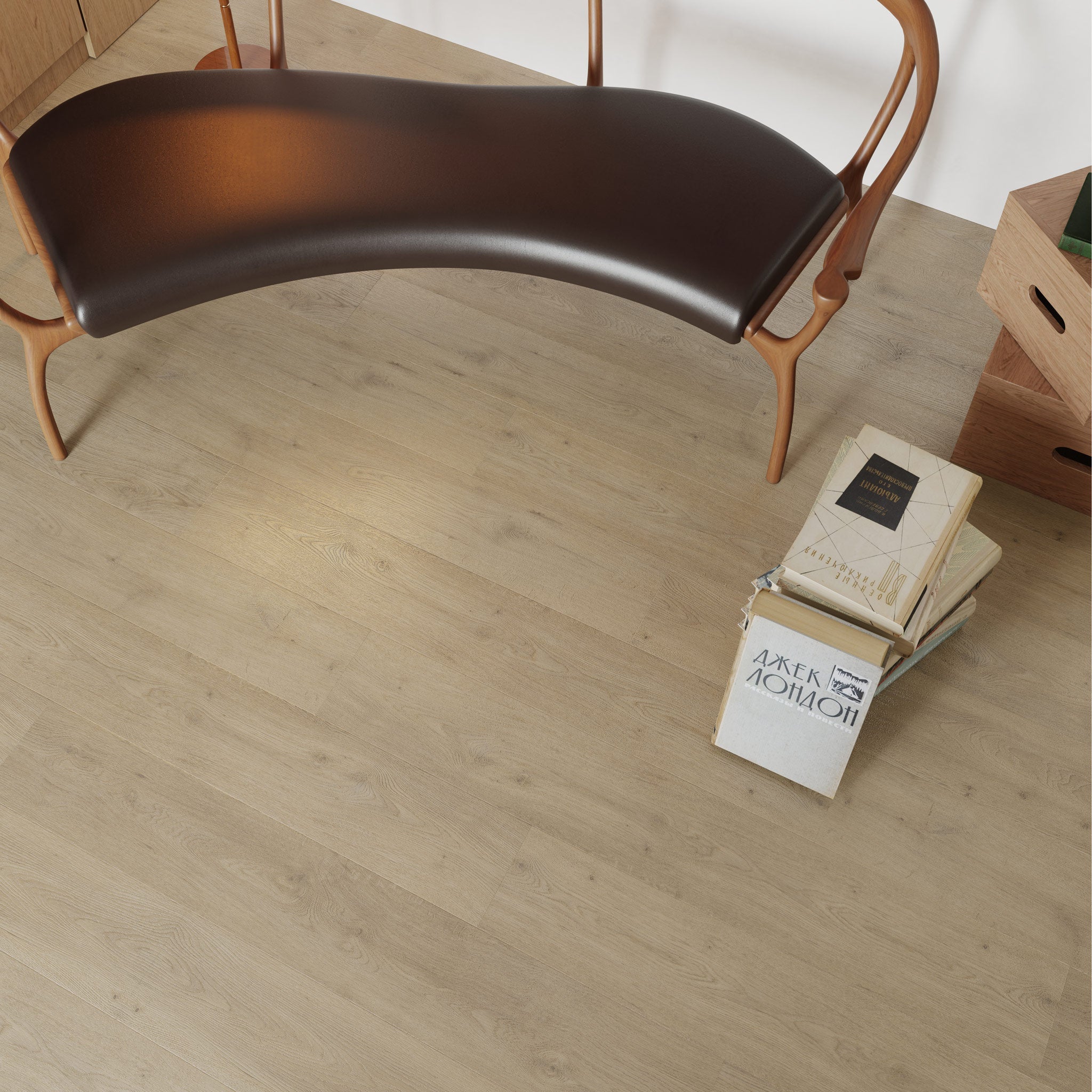 FLOOREVER - Lame PVC clipsable forte - Sous-couche intégrée - 30 Clic ...