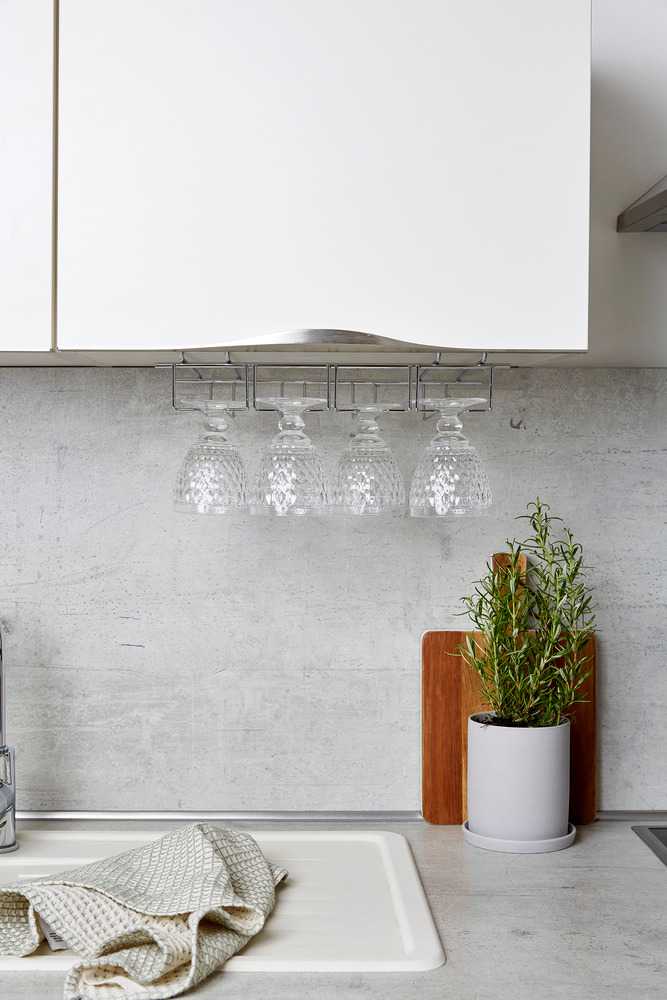 Accroche-verres pour étagère - 12 verres - 5
