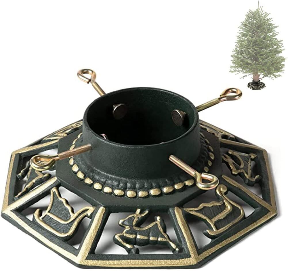 Sapin De Noël En Métal Pliable Décoratif Noir 33 Crochets H 100 X L 56