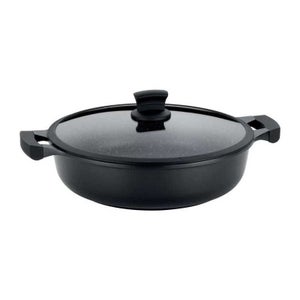 Kela Padella Paella STELLA NOVA 32 Cm Con Coperchio - 5L, Antiaderente, Fondo Per Induzione, Oil Control - 2