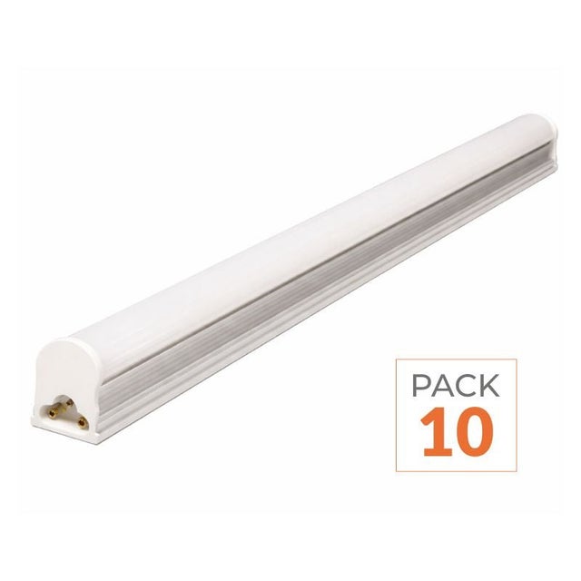 Tube néon LED 120cm T5 18W - Lot de 10 - Blanc Neutre 4000K - 5500K - SILAMP