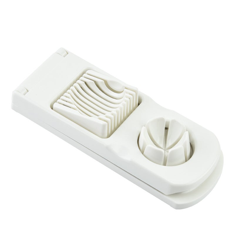 Krajalnica do jajek – stal nierdzewna – można myć w zmywarce – krajalnica do jajek – biała