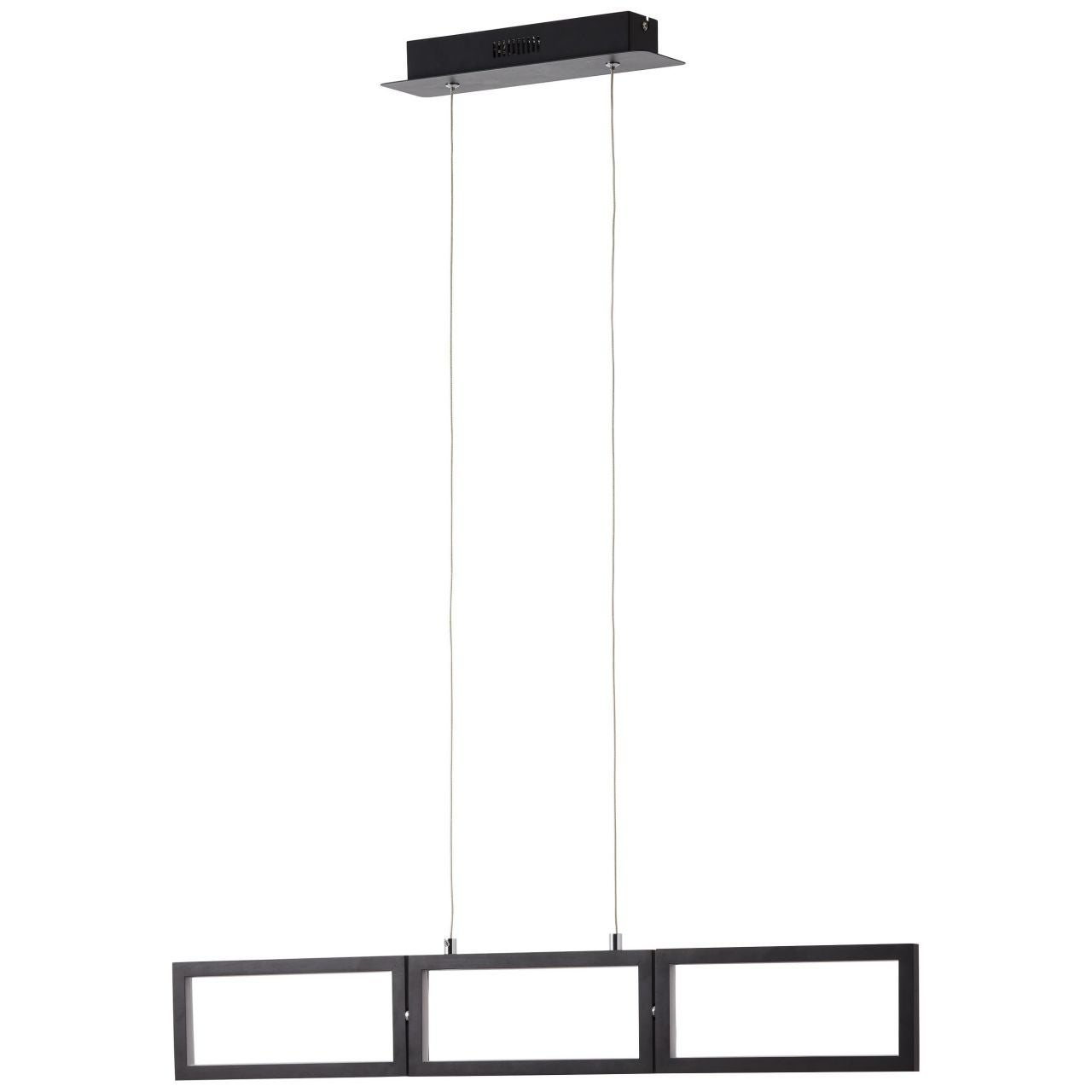 Brilliant lampa Kaami LED zewnętrzna lampa stołowa 37cm czarny matowy metal/czarny bambus 2W zintegrowana dioda LED - 9
