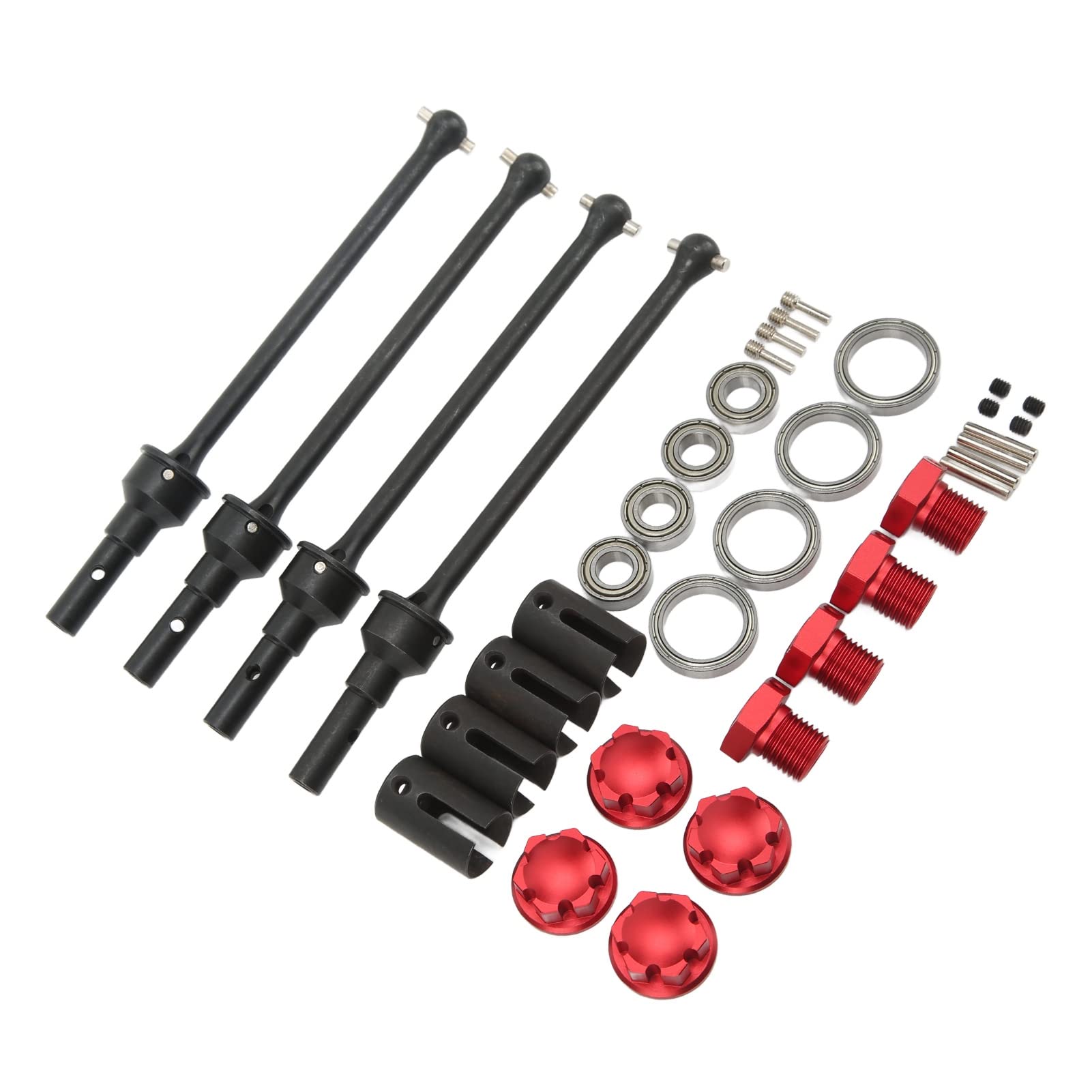 Assale CVD In Acciaio Esteso Per Traxxas MAXX Wide Maxx 1/10 - RC Upgrade Part - Foto 5
