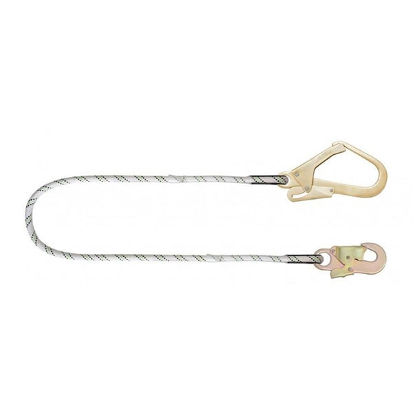 Longe de retenue en corde tressée avec connecteurs - 2 m - FA4050320