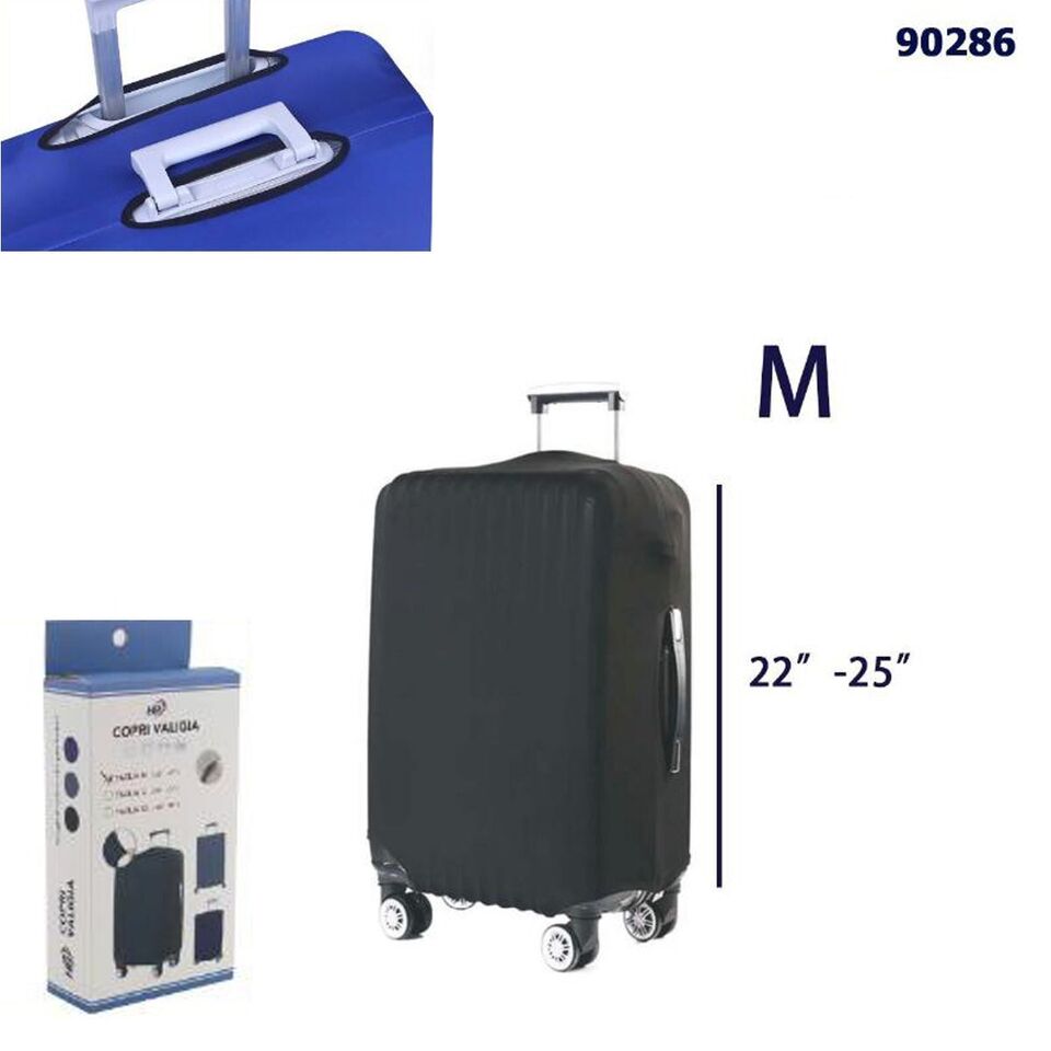 Lot De 2 Housses De Protection élastiques XCase Taille L - Pour Valise Jusqu'à 63 Cm
