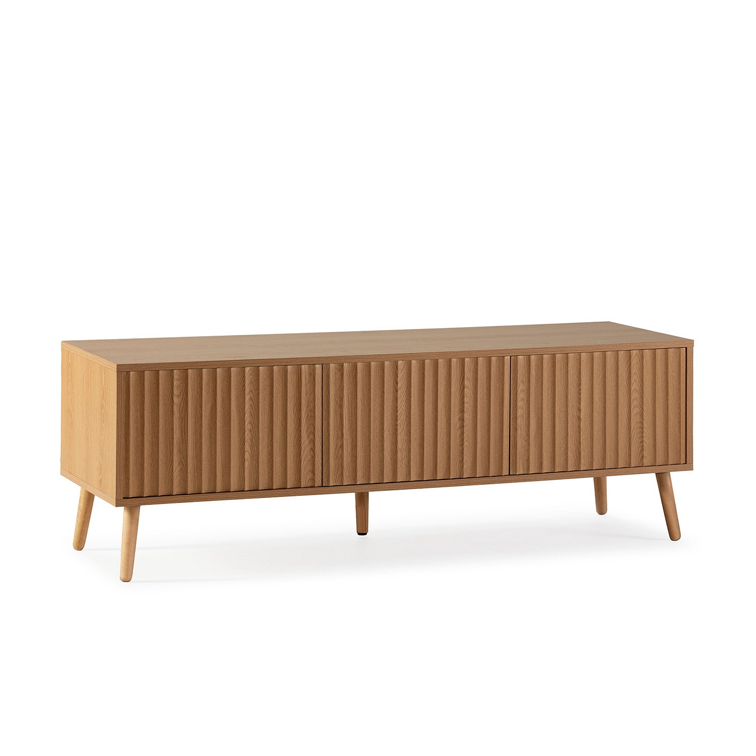 Mobile TV Sospeso Con Luci LED RGB – Rovere Sonoma – 60x35x15,5 Cm – Con Cassetto - 2