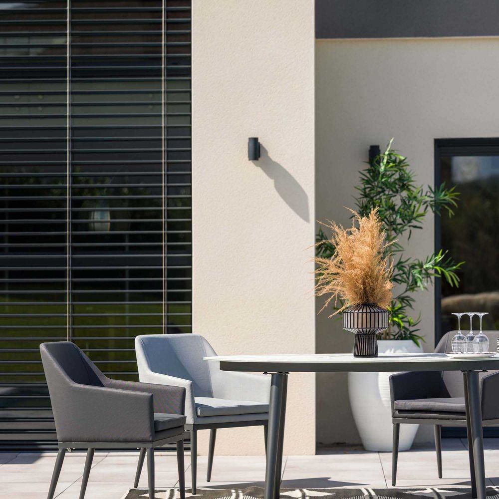 Table de jardin 6 personnes ovale Formentera JARDILINE 180 cm - 8