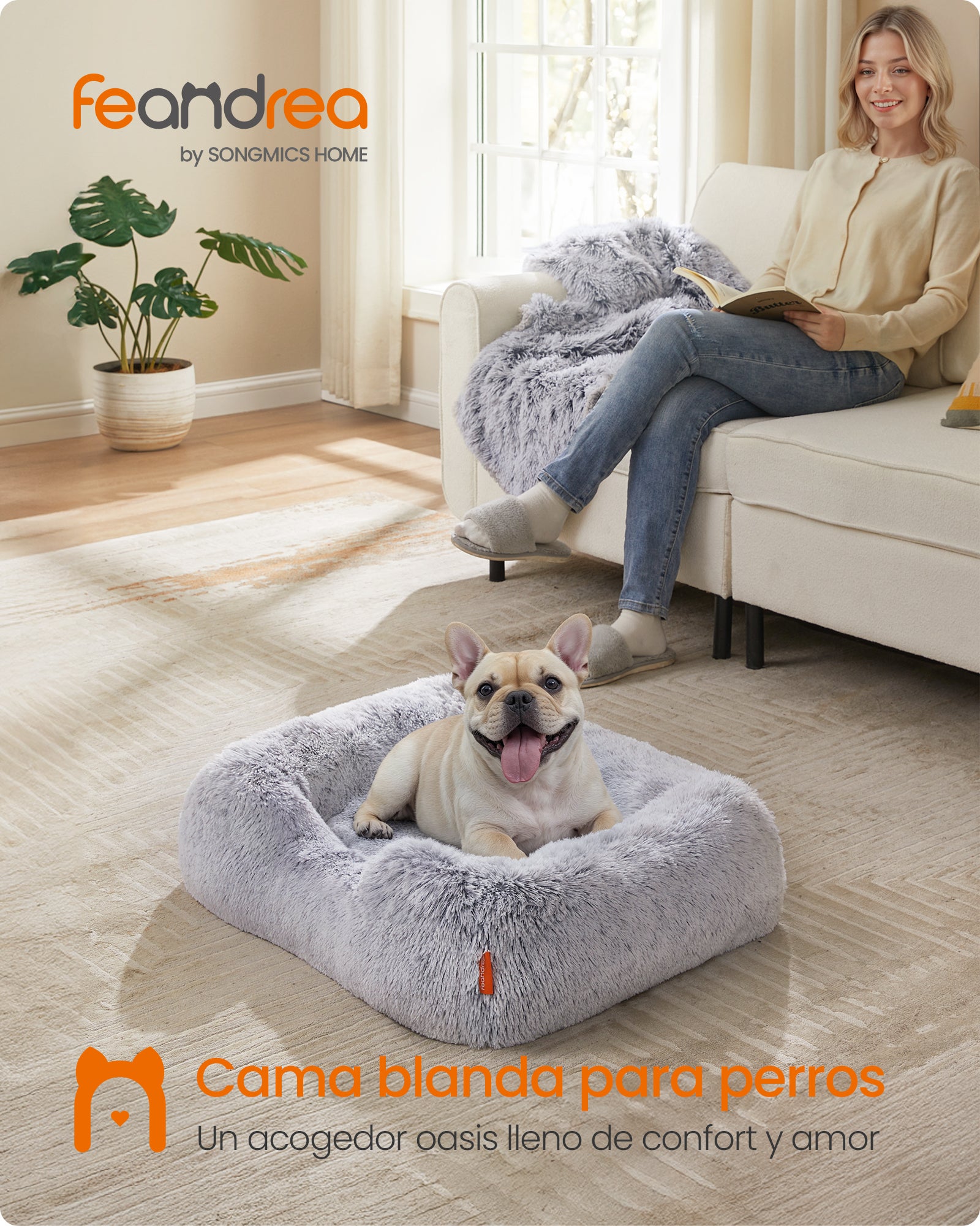 Cojin Cama Curver Perro Cama Para Perros Y Gatos Mq Puff Tipo