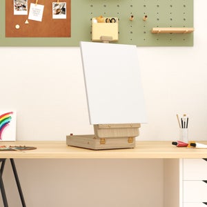 BAMBINI CAVALLETTO DA Tavolo Carta Disegno Fogli Per Acquerello Vuoto