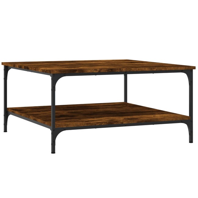 Tavolino da Salotto Rovere Marrone 80x50x50cm Legno Multistrato Tavolino da Salotto Rovere Marrone 80x50x50cm Legno Multistrato
