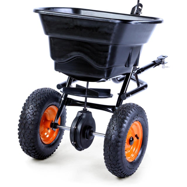 Rozsiewacz na sól FUXTEC FX-GS36S, 36 kg, zaczep, rozsiewacz do nasion i nawozów