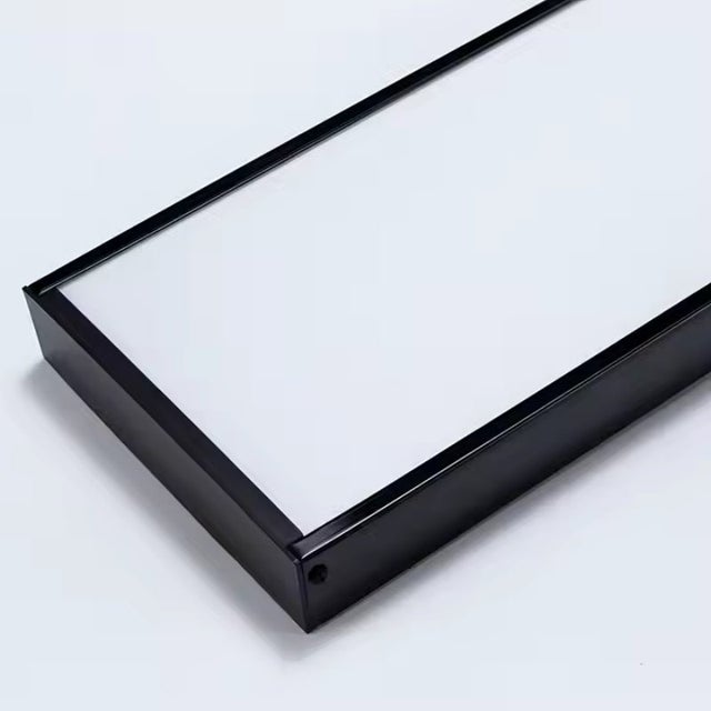 Kit en Saillie NOIR pour Panneau LED 120x30 Slim - SILAMP