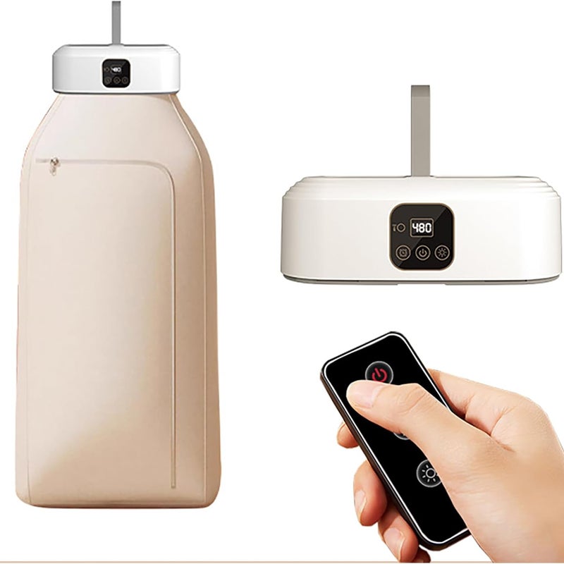 przenośna suszarka elektryczna, suszarka do ubrań, suszarka do mieszkania z pilotem, elektryczna suszarka do użytku wewnętrznego