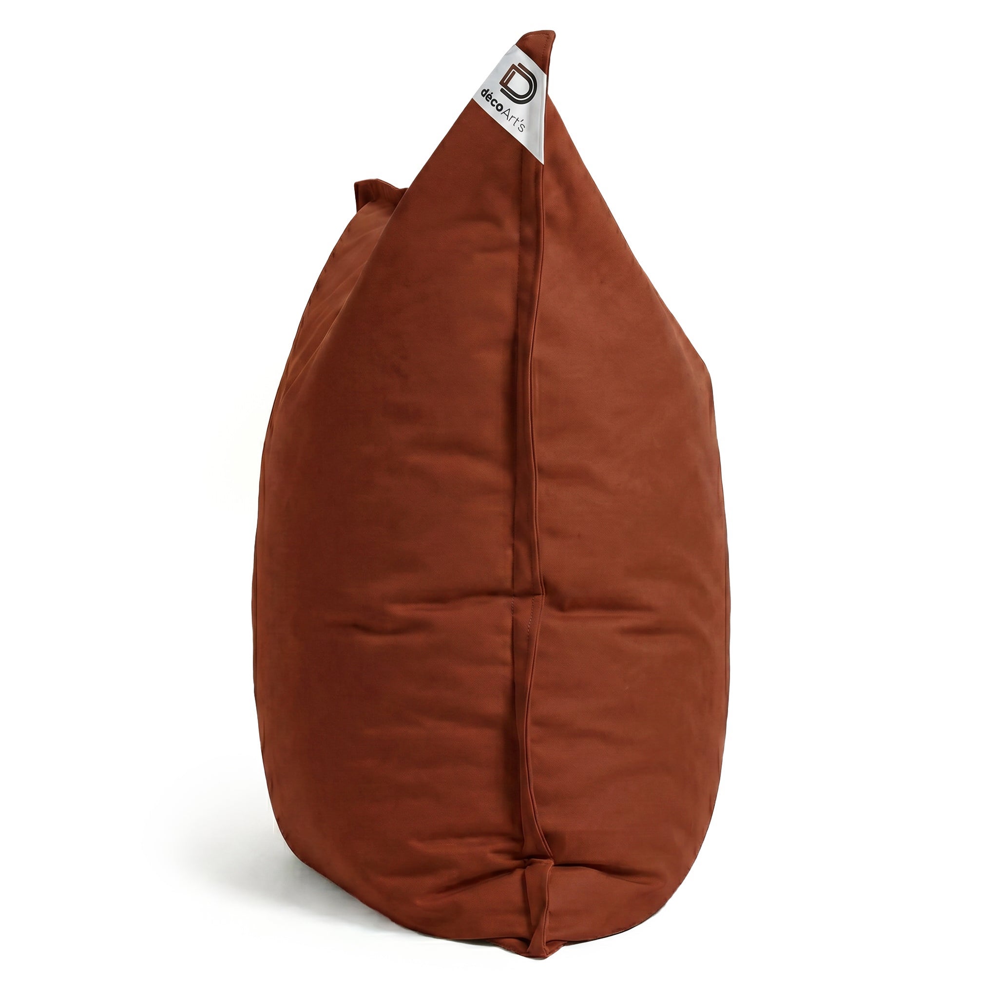 Housse pour Pouf Géant XXL 180x140cm Intérieur et Extérieur - Terracotta - 4