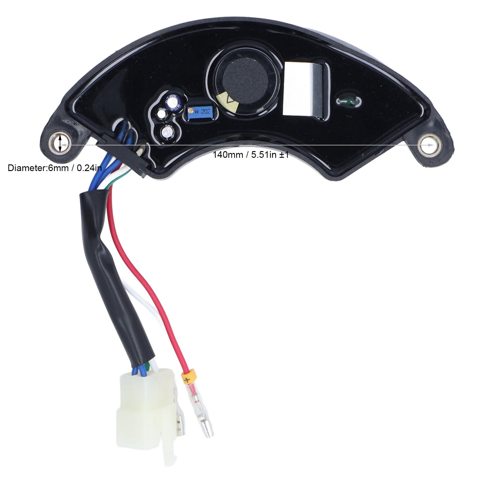 Regolatore Di Tensione Automatico AVR Per Generatore Benzina 2-3kW 168F, Avviamento Elettrico, 220μF 250V - 3