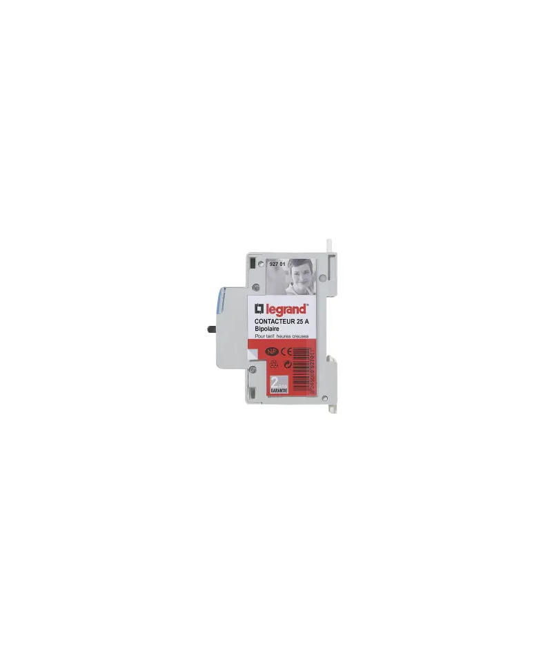 Contattore bipolare fuori picco CX³ 230V 25A 1 modulo - Legrand - 4