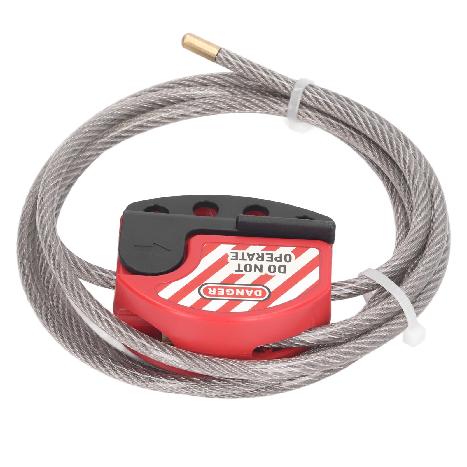 Dispositivo di blocco regolabile con cavo Tagout in acciaio inossidabile con 4 fori per la gestione delle riparazioni | Leroy Merlin Dispositivo di blocco regolabile con cavo Tagout in acciaio inossidabile con 4 fori per la gestione delle riparazioni | Leroy Merlin