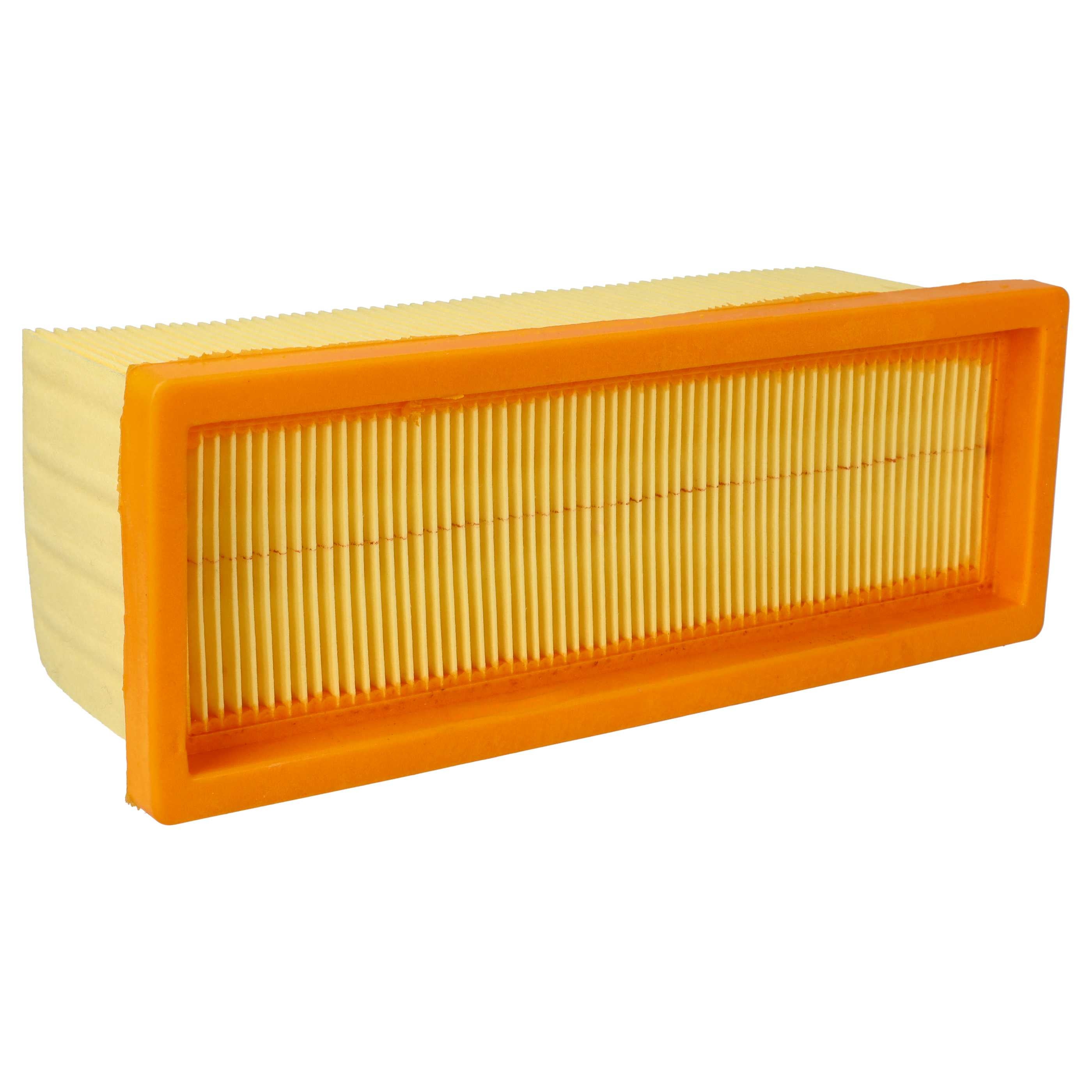Vhbw set 2x filtro a pieghe piatte compatibile con Kärcher NT 14/1 Eco