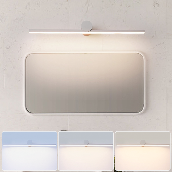 Kinkiet LED do łazienki, lampa ścienna do obrazu, kinkiet LED, oświetlenie lustra, 3 temperatury barwowe, 40 cm