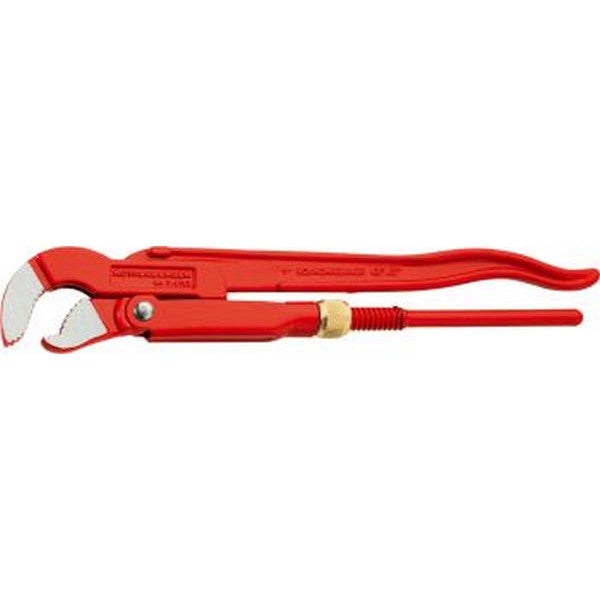 RedHENBERGER Eckrohrzange Typ Super S 11/2" Chrom-Vanadium-Stahl (070123X)