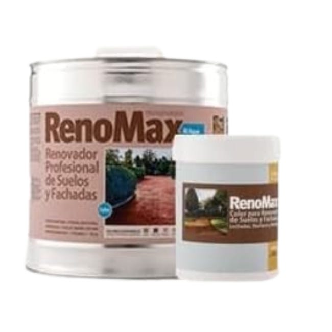 RENOMAX - Resina Hormigon Impreso y Superficies Porosas Al Agua + Tinte ...