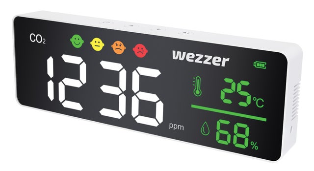 Monitor di qualità del Levenhuk Wezzer Air MC50