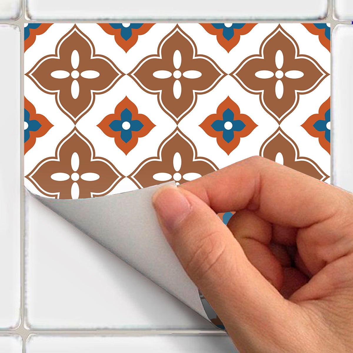 24 adesivi piastrelle di cemento crifitio - Sticker adesivo - adesivi murali - 24stickers15x15cm - 4